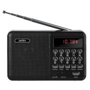 Мини аудио система Perfeo PALM, MP3, FM, акк. 18650, черная (i90-BL) (PF_A4870)