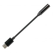 Адаптер USB Type C(m) - 3.5 jack, черный, Smartbuy (A221)