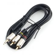   3.5 stereo plug -> 2 RCA plug, 1.5 , , , Cablexpert (CCAB-02-35M2RM-1.5M)