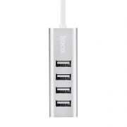 HUB 4-port Hoco HB1 Silver USB 2.0