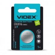 Батарейка CR2016 Videx, 1 шт, блистер