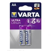 Батарейка AA Varta FR6/2BL Ultra Lithium, 2 шт, в блистере