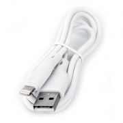 Кабель USB 2.0 Am=>Apple 8 pin Lightning, 1 м, белый, коробка, Cablexpert (CCB-USB-AMAPO1-1MW)