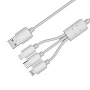  USB Am - micro B/Type C/Lightning, 1 ,  , , GAL (2737)