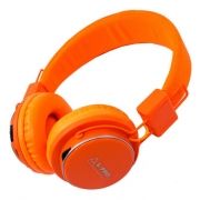Наушники L-PRO MRH-8809, MP3, AUX, накладные, оранжевые