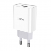Зарядное устройство Hoco C81A 2.1А USB, белое