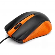 Мышь Exegate SH-9030BO USB, чёрно-оранжевая