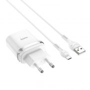   Hoco C12Q QC3.0 3 USB +  microUSB, 