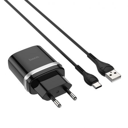   Hoco C12Q QC3.0 3 USB +  Type C, 