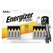  AAA Energizer Alkaline Power LR03-8BL, 8, 