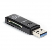 -  USB Smartbuy SBR-750-B, microSD/SD, USB 3.0, 