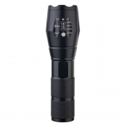 Фонарь Perfeo Colt, 5W LED, 5 режимов, ZOOM, металл, питание 3xAAA/3x18650, черный (PF_C3025)