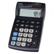 Калькулятор настольный Perfeo PF_B4854, 12-разрядный, бухгалтерский, черный