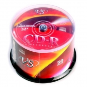 Диск CD-R VS 700Mb 52x, Cake Box, 50шт (VSCDRCB5001)