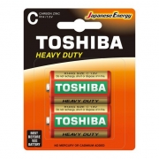 Батарейка C Toshiba R14/2BL, солевая, 2шт, блистер