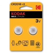  CR2016 Kodak, 2 , 