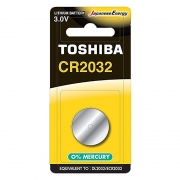 Батарейка CR2032 Toshiba, 1 шт, блистер