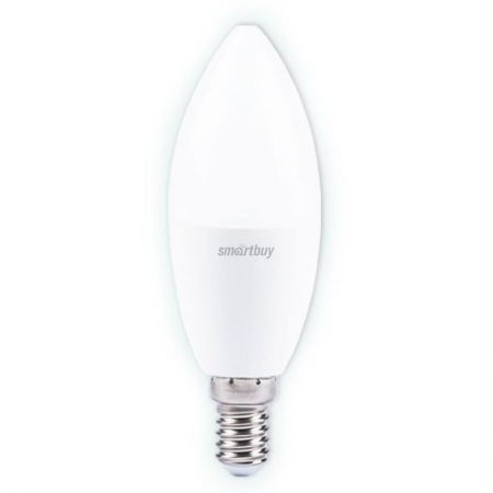  (LED)  Smartbuy C37 07W/6000/E14 (SBL-C37-07-60K-E14)