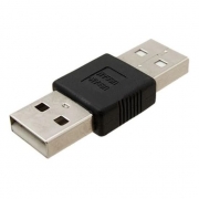 Адаптер USB 2.0 Am - Am, черный, Premier (6-080)