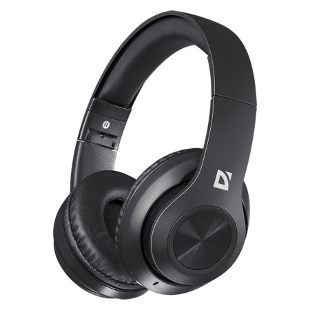 Гарнитура Bluetooth DEFENDER B552 FreeMotion, MP3, накладная, черная (63552)