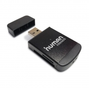 Карт-ридер внешний USB CBR Human Friends Speed Rate Multi Black