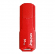 64Gb Smartbuy Clue Red USB2.0 (SB64GBCLU-R)