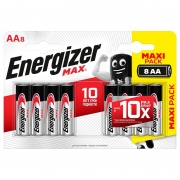  AA Energizer MAX LR6 BL-8, 8, 