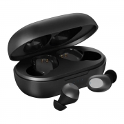 Гарнитура Bluetooth Perfeo T-EAR TWS, вставная, сенс. управление, черная (PF_B4864)