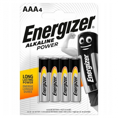  AAA Energizer Alkaline Power LR03-4BL, 4, 
