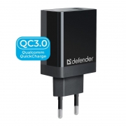 Зарядное устройство Defender UPA-101 QC3.0 18 Вт, 3 A USB (83573)