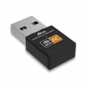 USB-адаптер 802.11n/ac, 2.4/5ГГц, 433 Мбит/c, RITMIX RWA-150