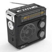 Радиоприемник Ritmix RPR-202 Black, FM/MW/SW, MP3, фонарь