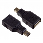 Адаптер USB 2.0 Af - mini Bm, Perfeo (A7016)