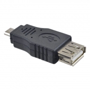 Адаптер USB 2.0 Af - micro Bm, Perfeo (A7015)