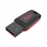64Gb Netac U197 mini Black/Red USB 2.0 (NT03U197N-064G-20BK)