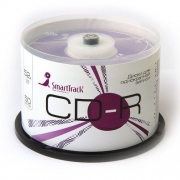 Диск CD-R Smarttrack 700Mb 52x, Cake Box, 50шт (ST000151)