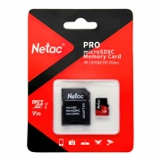   Micro SDXC 256Gb Netac P500 Extreme Pro U3 V30 A1 100 /c   SD