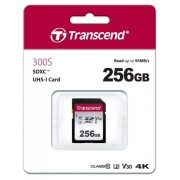  SDXC 256Gb Transcend 300S U3 V30 (TS256GSDC300S)