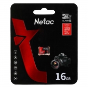   Micro SDHC 16Gb Netac P500 Extreme Pro U1 V10 100 /c  