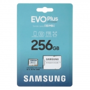   Micro SDXC 256Gb Samsung EVO+ Class 10 U3 A2 V30 R130 / +  SD (MB-MC256KA/EU)