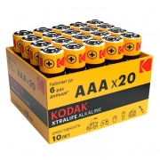  AAA Kodak XTRALIFE LR03-20 bulk, Alkaline, 20