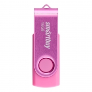 16Gb Smartbuy Twist Pink USB2.0 (SB016GB2TWP)