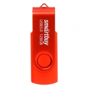128Gb Smartbuy Twist Red USB3.0 (SB128GB3TWR)