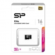   Micro SDHC 16Gb Silicon Power Elite U1   (SP016GBSTHBU1V10)