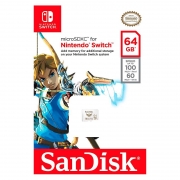   Micro SDXC 64Gb SanDisk Nintendo Switch 100/60 / (SDSQXAT-064G-GN3ZN)