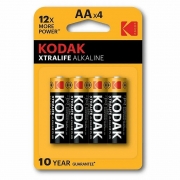  AA Kodak XTRALIFE LR6-4BL, Alkaline, 4, 