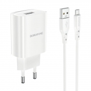   Borofone BN1, 2.1 USB +  Micro USB, 