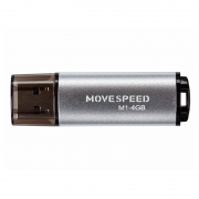 4Gb Move Speed M1 Silver, USB 2.0 (M1-4G)