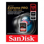   SDXC 128Gb SanDisk Extreme Pro U3 V30, 200/ (SDSDXXD-128G-GN4IN)