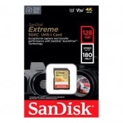   SDXC 128Gb SanDisk Extreme U3 V30, 180/ (SDSDXVA-128G-GNCIN)